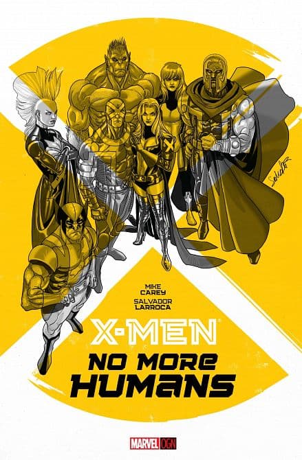 Cover Art for X-MEN NO MORE HUMANS ORIGINAL HC