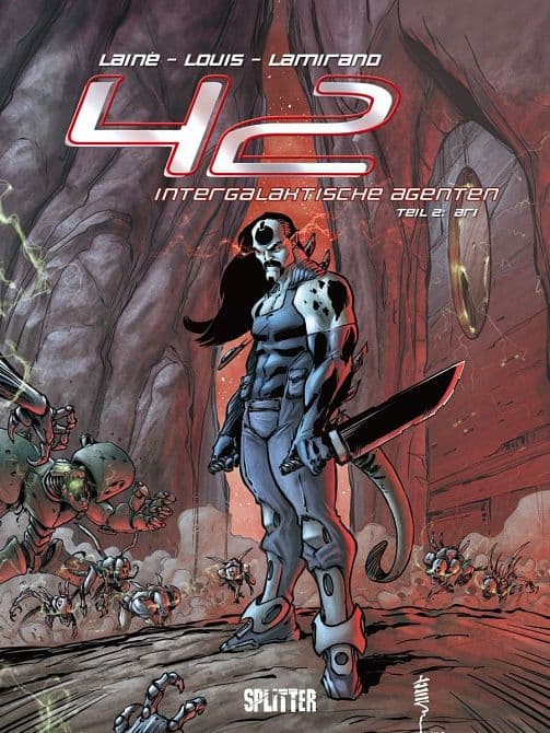 Cover Art for 42-INTERGALAKTISCHE AGENTEN