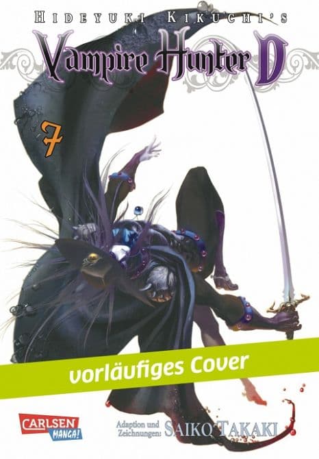 Cover Art for VAMPIRE HUNTER D ( ab 2007 )