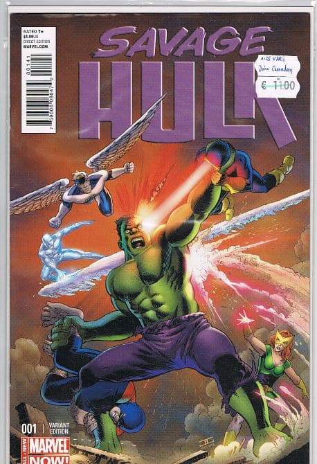 Cover Art for SAVAGE HULK