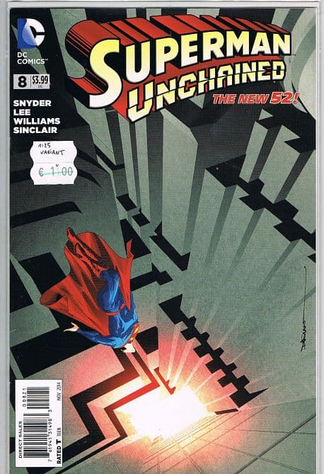 Cover Art für SUPERMAN UNCHAINED
