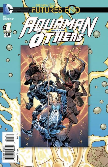 Cover Art for AQUAMAN AND THE OTHERS FUTURES END