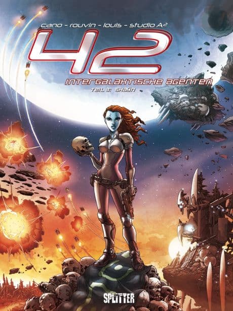 Cover Art for 42-INTERGALAKTISCHE AGENTEN