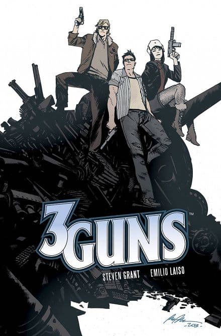 Cover Art for 3 GUNS TP