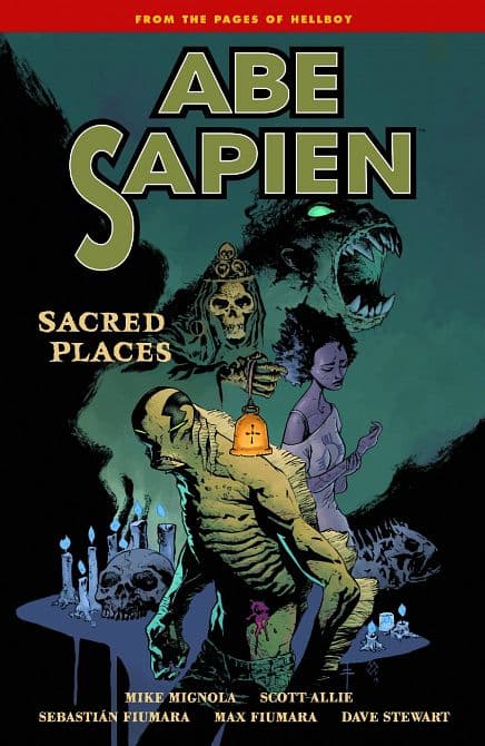 Cover Art for ABE SAPIEN TP VOL 05 SACRED PLACES