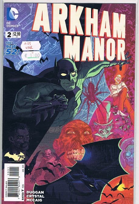 Cover Art for ARKHAM MANOR