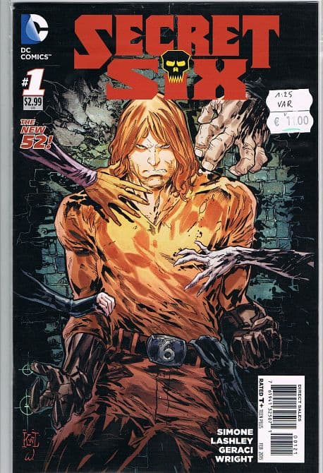 Cover Art for SECRET SIX ( 2014-2016 )