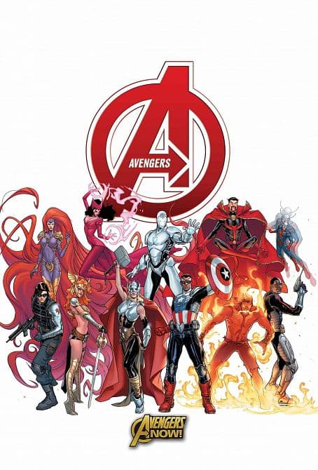 Cover Art for AVENGERS NOW