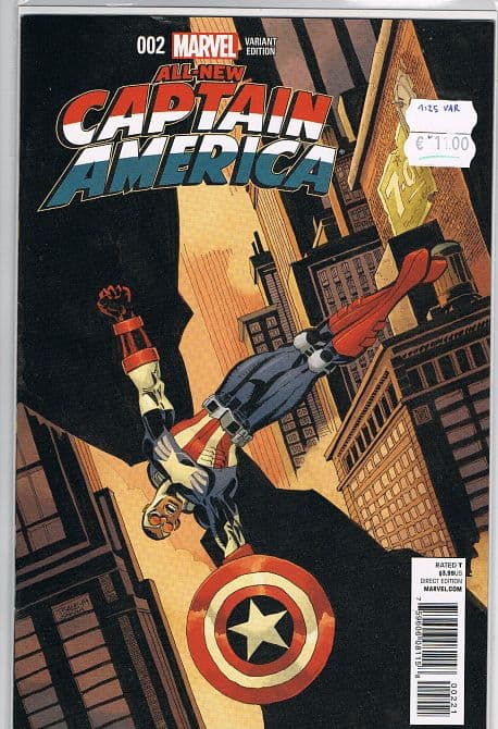 Cover Art for ALL NEW CAPTAIN AMERICA