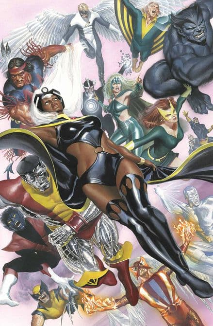 Cover Art for UNCANNY X-MEN 75TH ANNIVERSARY BY ROSS POSTER