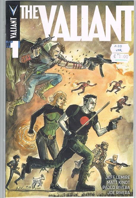Cover Art for THE VALIANT