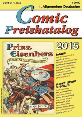COMIC PREISKATALOG 2015 ( HARDCOVER )