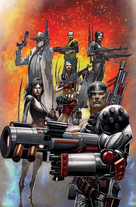 Cover Art for X-FORCE ( 2014-2015 )