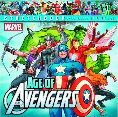 MARVEL AGE OF AVENGERS STRETCHBOOK HC