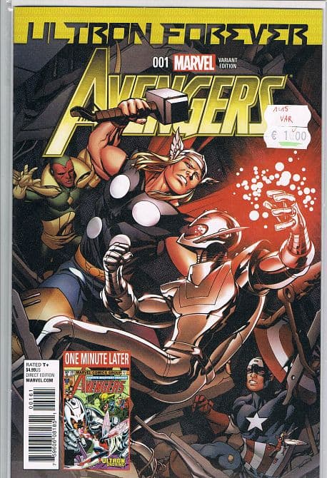 Cover Art for AVENGERS ULTRON FOREVER