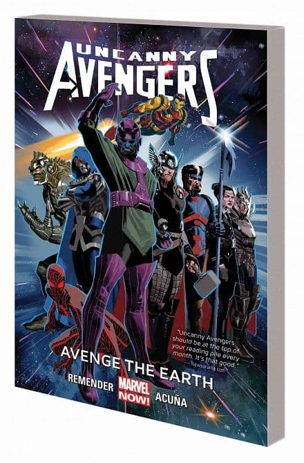 Cover Art for UNCANNY AVENGERS TP VOL 04 AVENGE EARTH