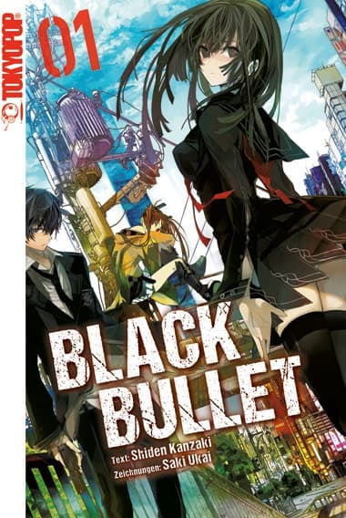 Cover Art for BLACK BULLET ( LIGHT NOVEL )