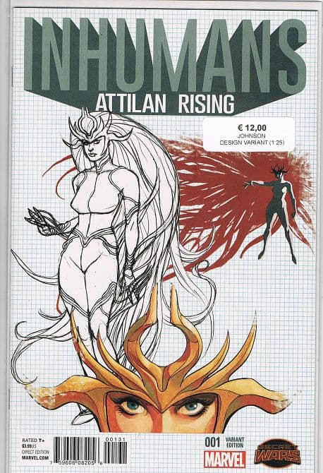 Cover von INHUMANS ATTILAN RISING #1
