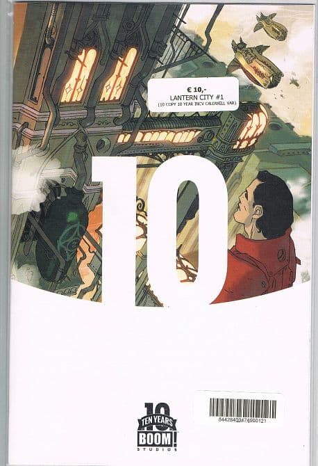 Cover Art for LANTERN CITY