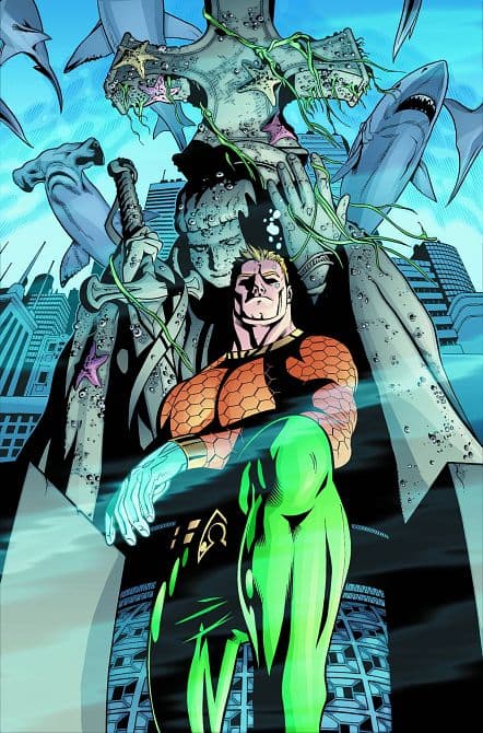 Cover Art for AQUAMAN SUB DIEGO TP
