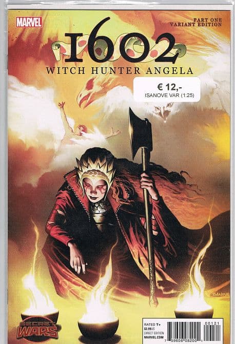 Cover Art for 1602 WITCH HUNTER ANGELA