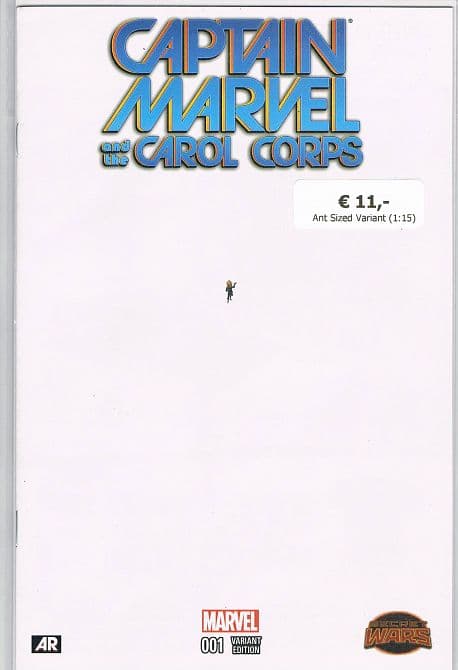 Cover Art for CAPTAIN MARVEL AND CAROL CORPS