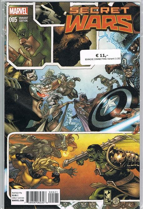 Cover Art for SECRET WARS