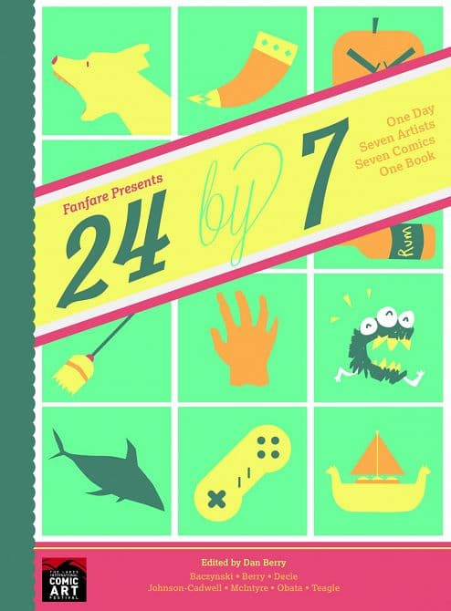 Cover Art for 24 BY 7 HC