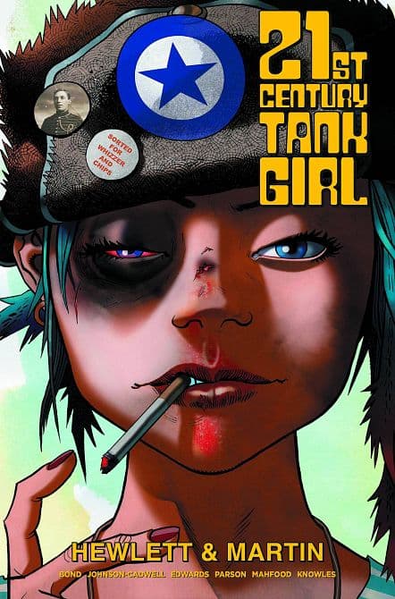 Cover Art for 21ST CENTURY TANK GIRL HC