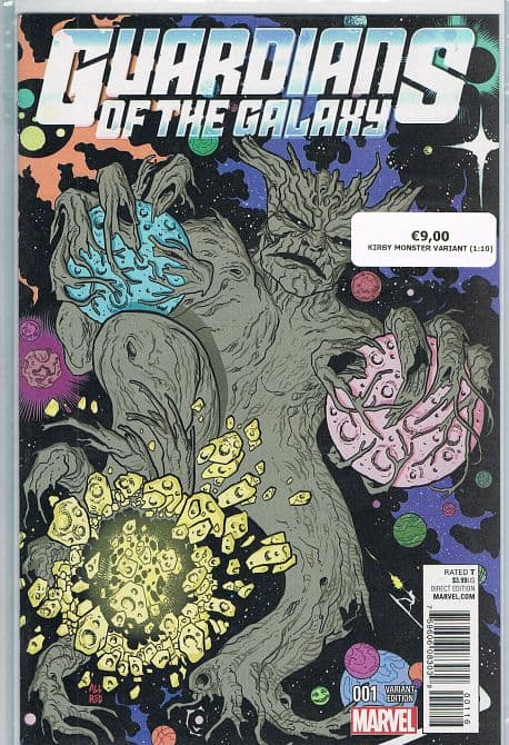 Cover Art for GUARDIANS OF GALAXY