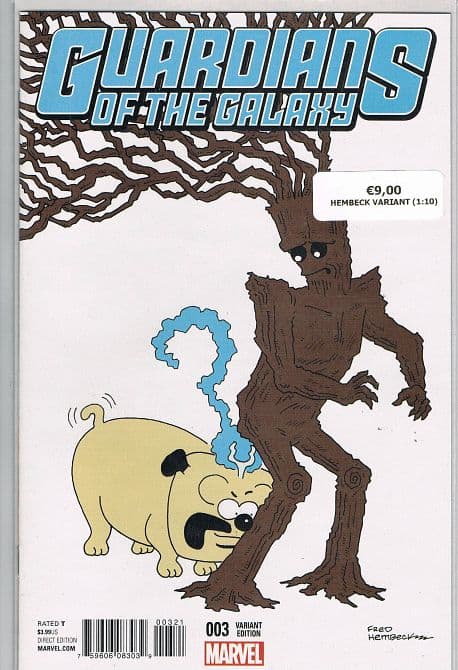 Cover Art for GUARDIANS OF GALAXY