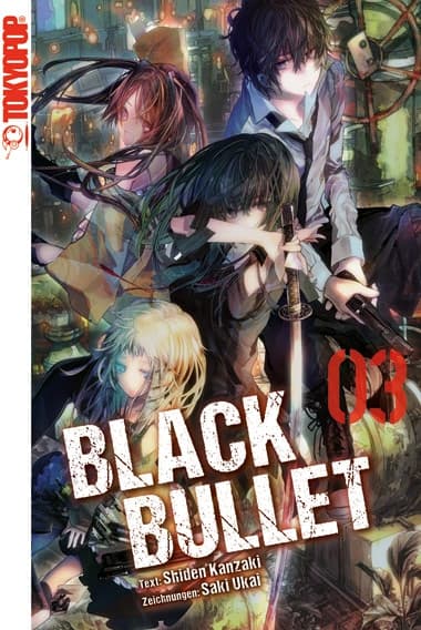 Cover Art for BLACK BULLET ( LIGHT NOVEL )