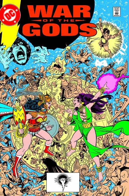 Cover Art for WONDER WOMAN WAR OF THE GODS TP