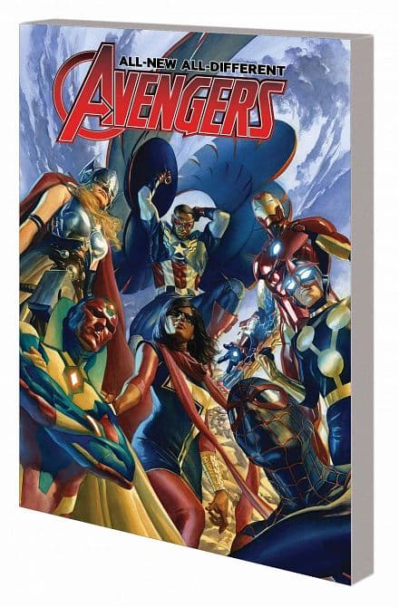 Cover Art for ALL NEW ALL DIFFERENT AVENGERS TP VOL 01