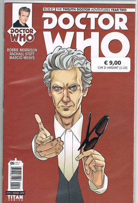 Cover Art for DOCTOR WHO 12TH YEAR TWO