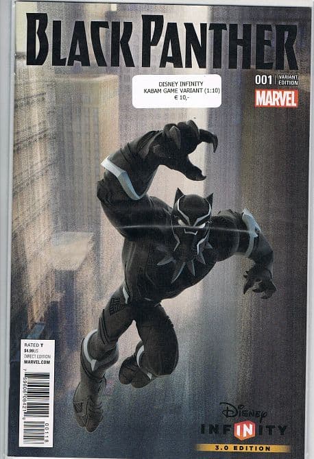 Cover Art for BLACK PANTHER ( 2016-2018 )