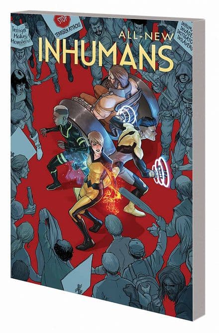 Cover Art for ALL NEW INHUMANS TP VOL 01 GLOBAL OUTREACH