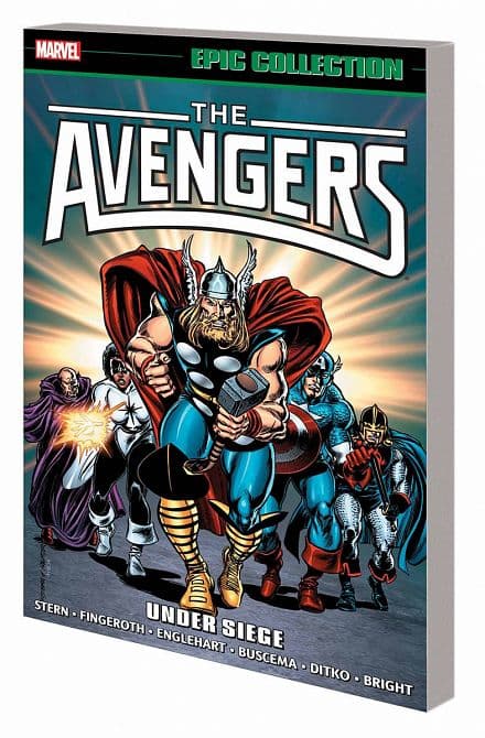 Cover Art for AVENGERS EPIC COLLECTION TP UNDER SIEGE