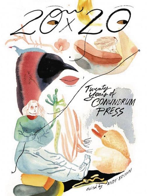 Cover Art for 20 X 20 TWENTY YEARS OF CONUNDRUM PRESS GN