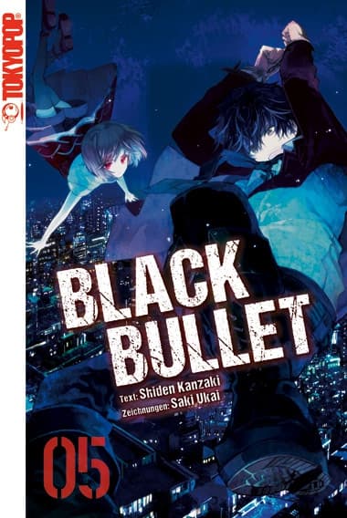Cover Art for BLACK BULLET ( LIGHT NOVEL )