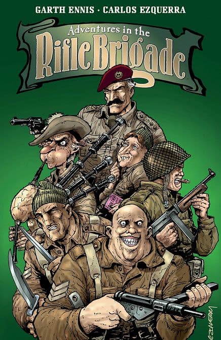 Cover Art for ADVENTURES IN THE RIFLE BRIGADE TP
