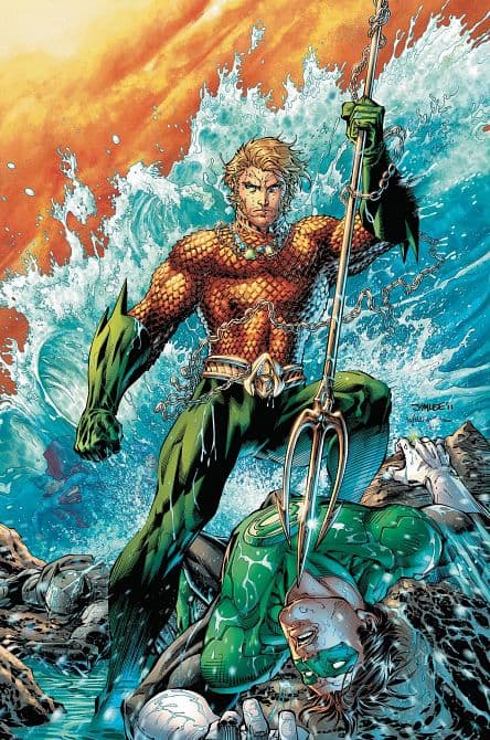 Cover Art for AQUAMAN A CELEBRATION OF 75 YEARS HC