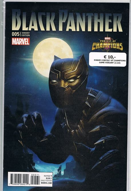Cover Art for BLACK PANTHER ( 2016-2018 )