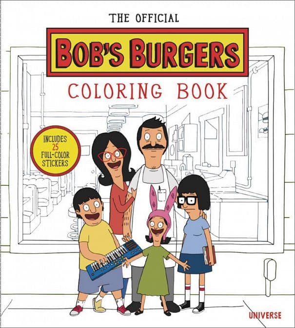 BOBS BURGERS ADULT COLORING BOOK SC