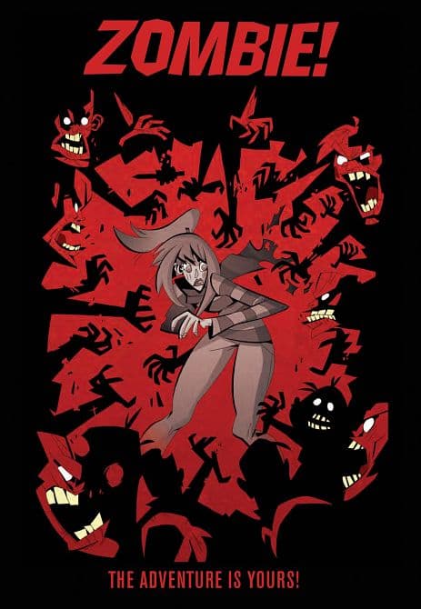 Cover Art for ZOMBIE THE ADVENTURE IS YOURS HC