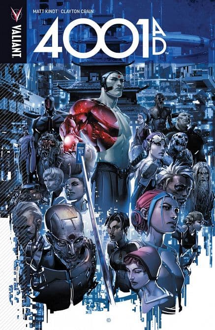 Cover Art for 4001 AD TP