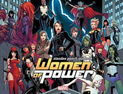 Cover Art for WOMEN OF POWER STANDEE PUNCH OUT BOOK TP