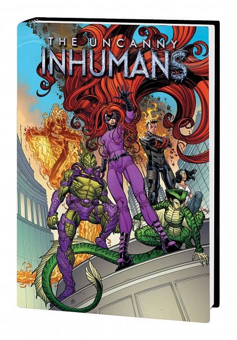 Cover Art for UNCANNY INHUMANS HC VOL 01
