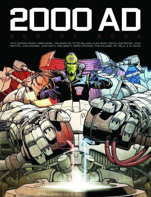Cover Art for 2000 AD SCRIPT BOOK SC