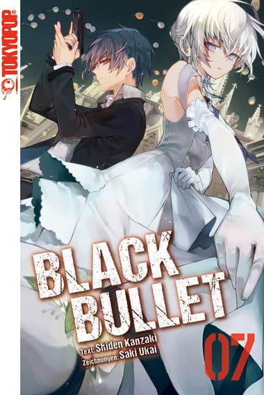 Cover Art for BLACK BULLET ( LIGHT NOVEL )
